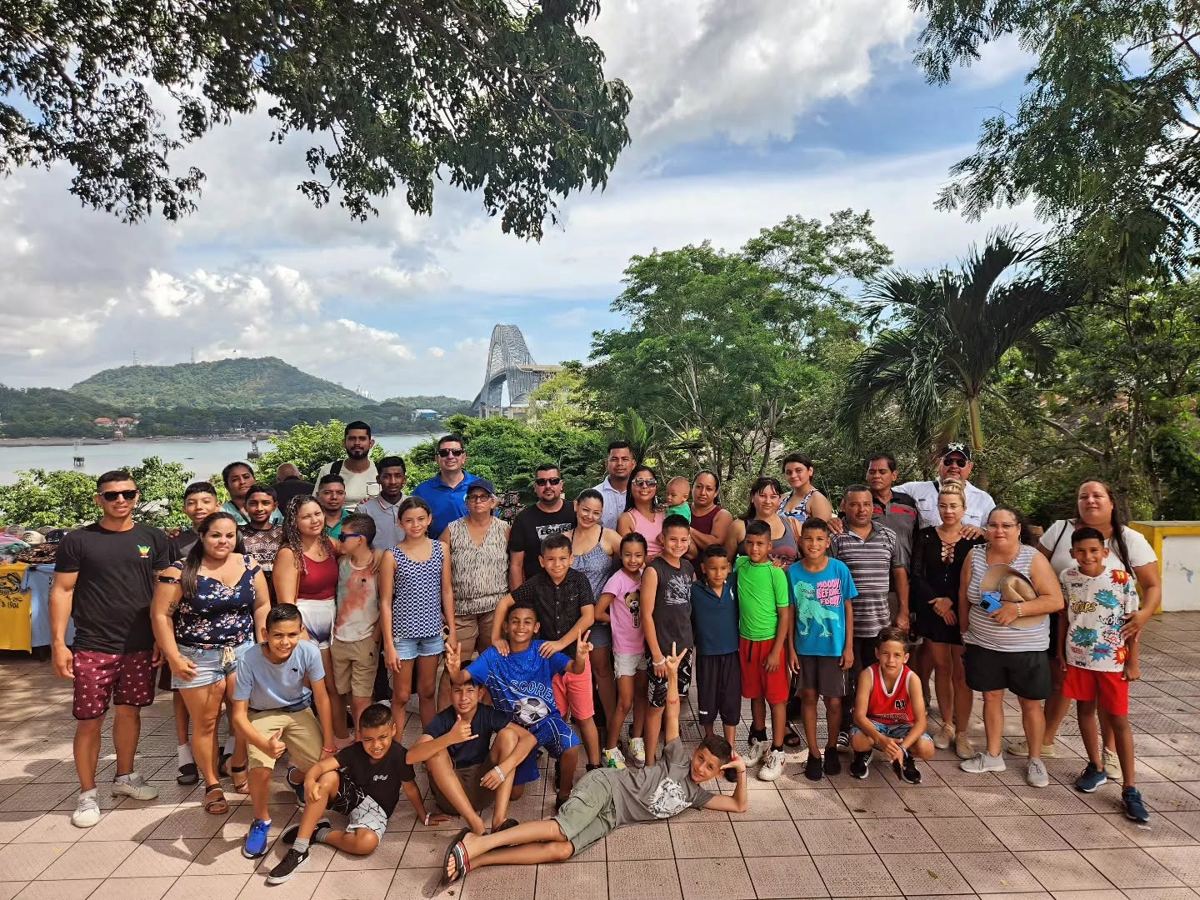 Grupo de viaje en Panamá
